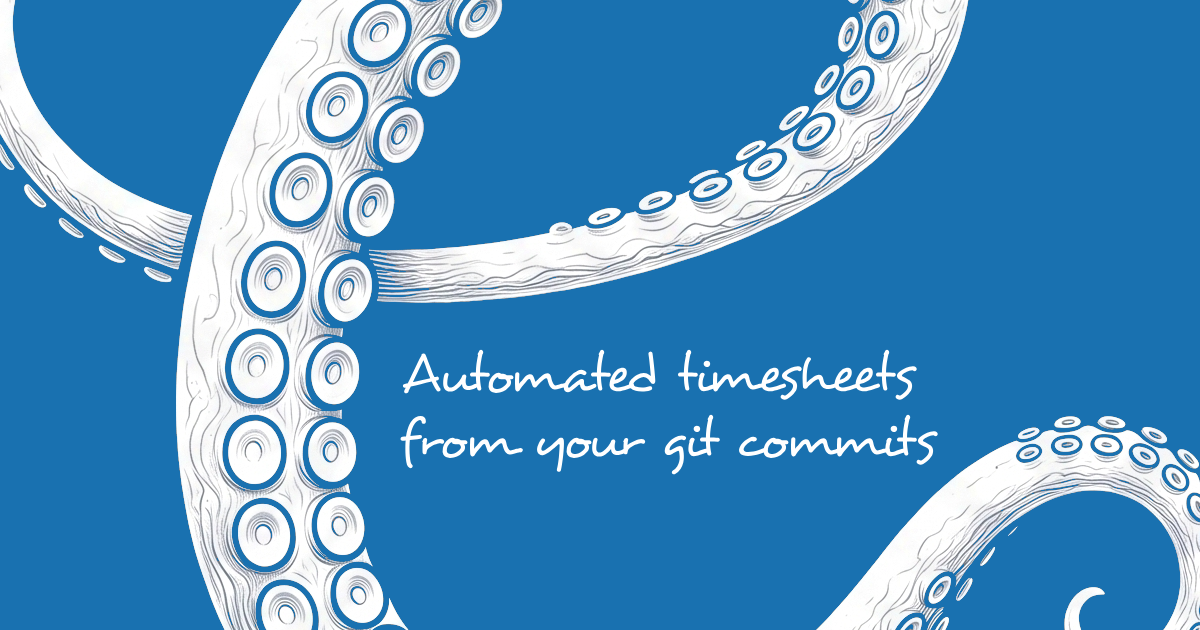 Clocktopus — automated timesheets from your git commits
